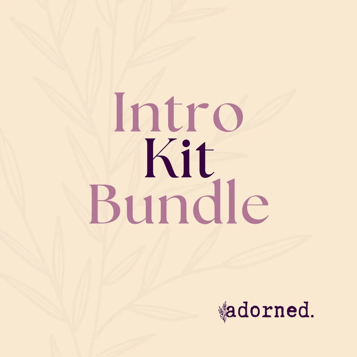 Press On Intro Kit Bundle - Adorned Press