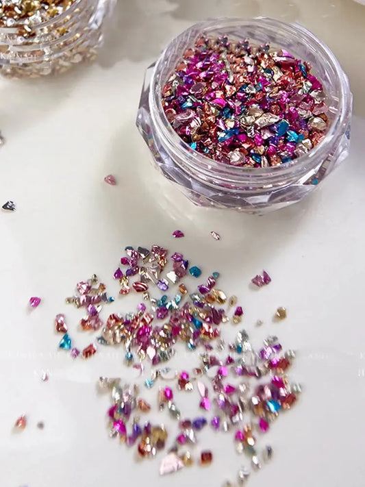 Japanese-style Multicolor Nuance Nail Charms