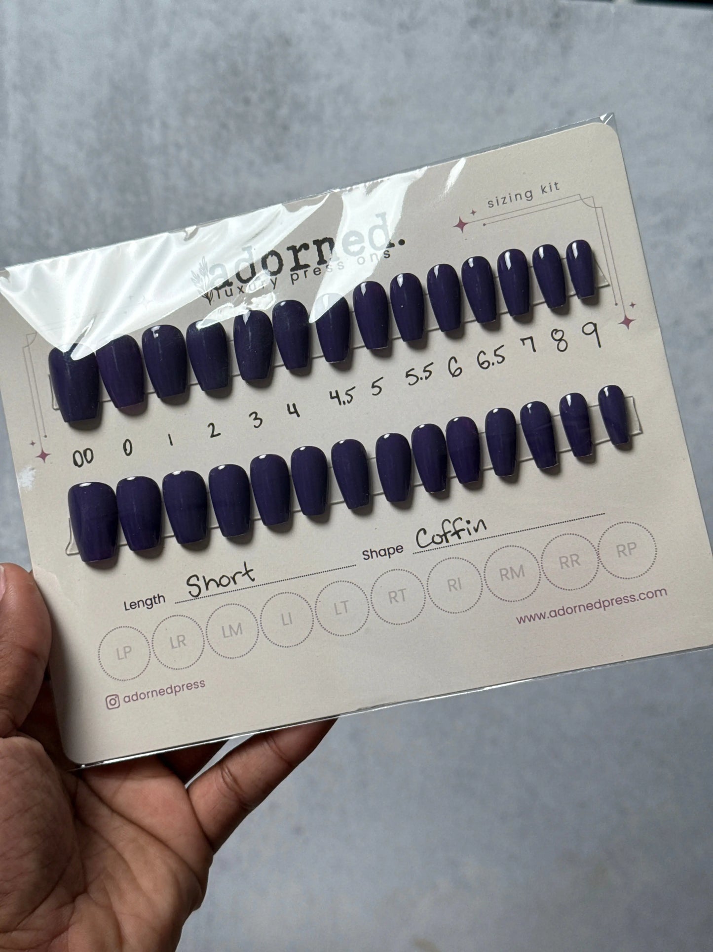 Purple Haze - Wearable Sizing Kit