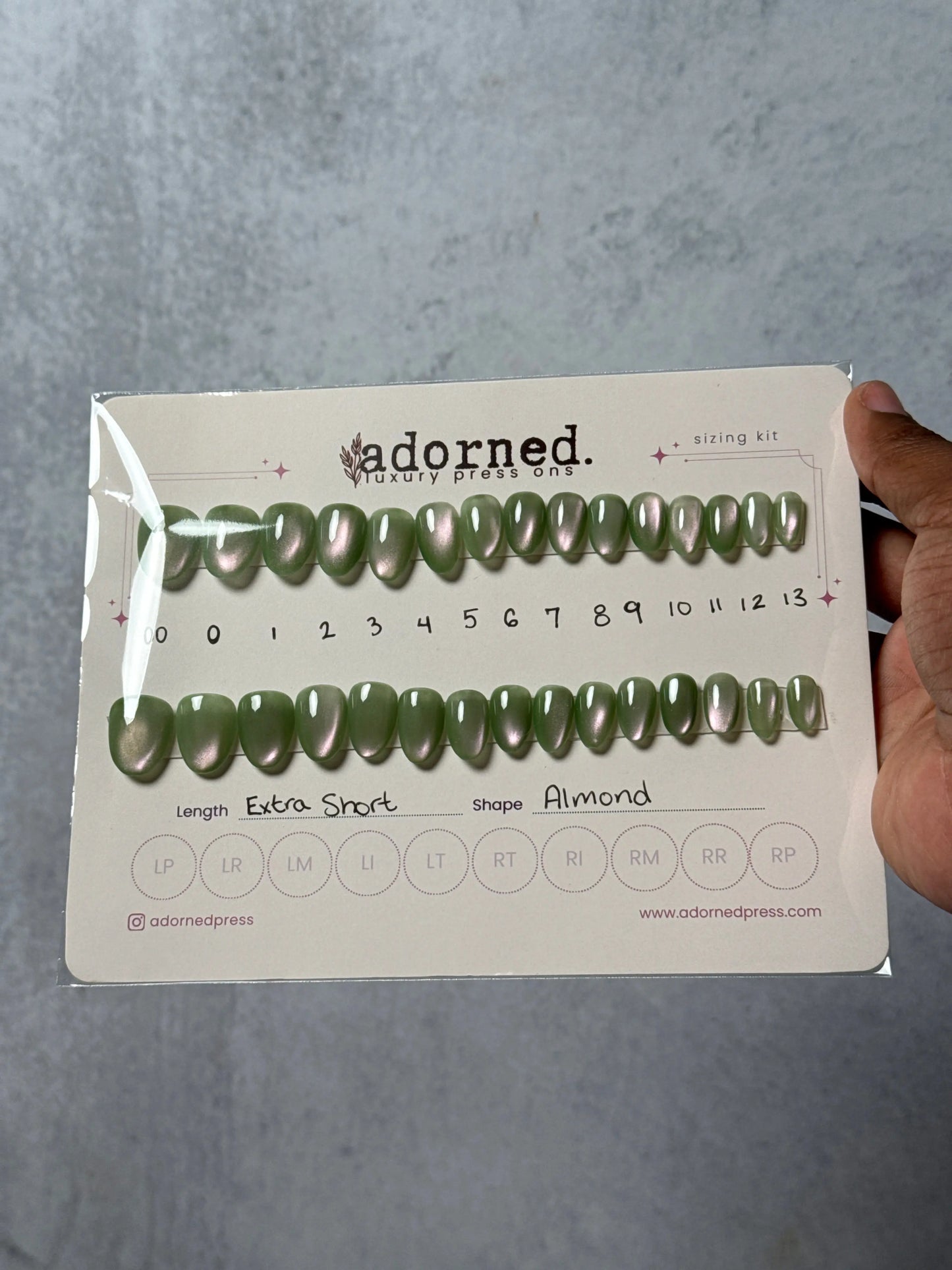 Guava Cateye - Wearable Sizing Kit