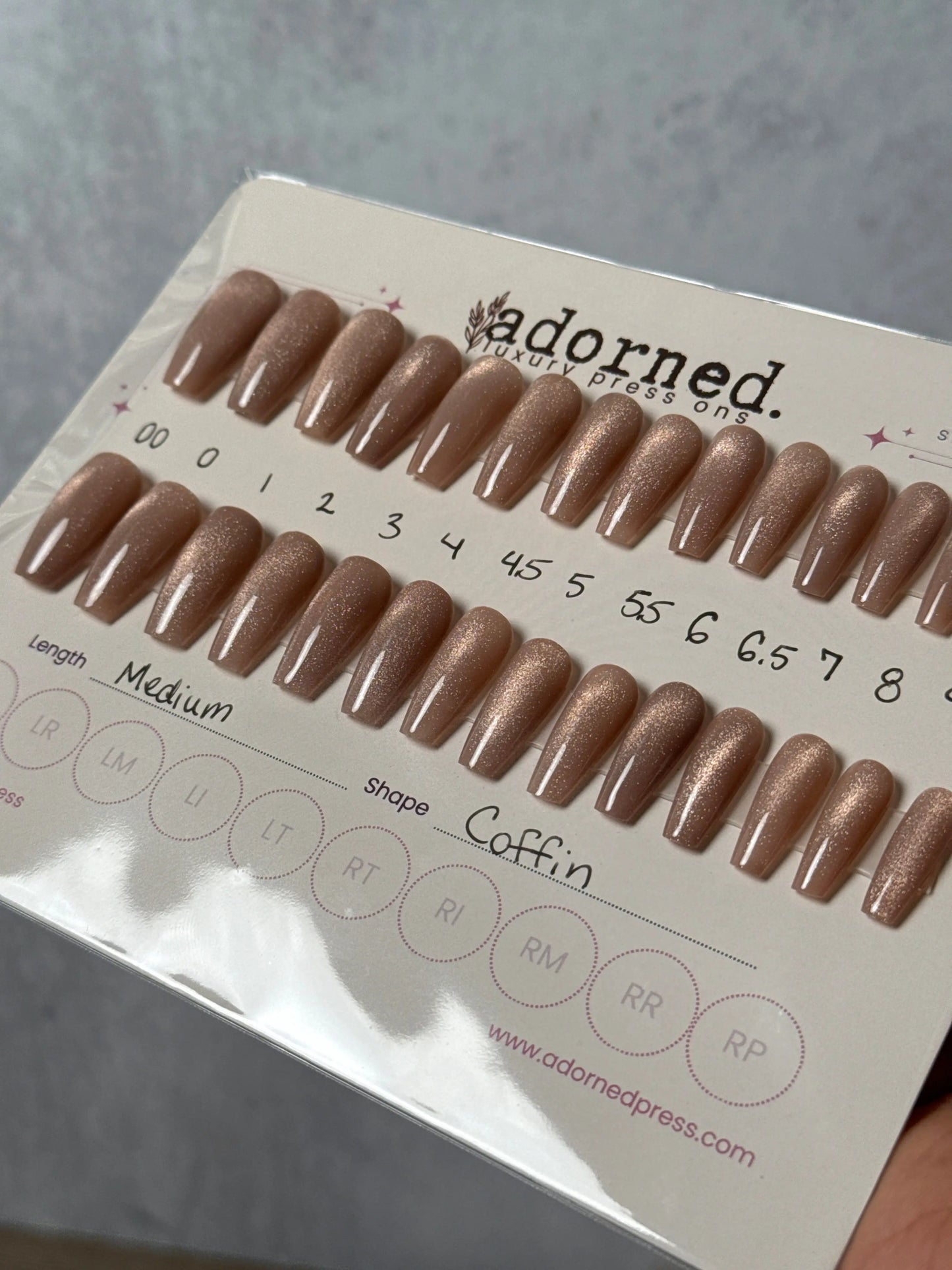 Champagne Mood - Wearable Sizing Kit