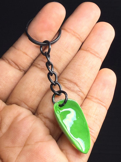 Nail Keychain: Jamaica, Land We Love adorned. Press
