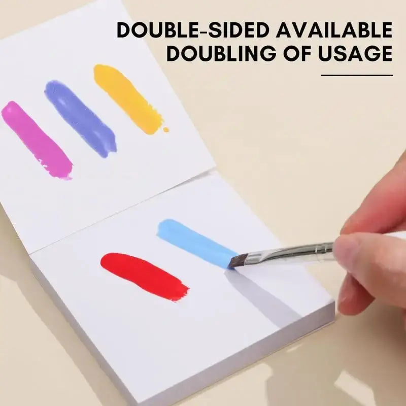 Gel Nail Polish Disposable Paper Palette Pad