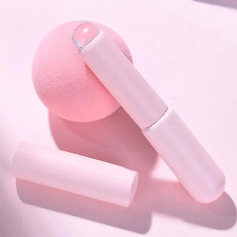Nail Art Silicone Chrome Applicator Stick