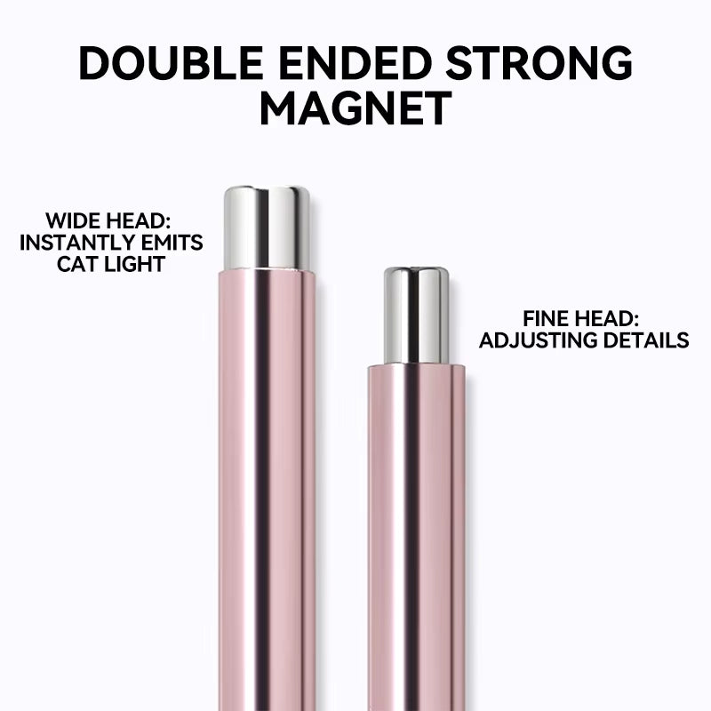 2-In-1 Magnetic Cat Eye Nail Art Tool for Stunning Magnet Gel Designs! 💅✨