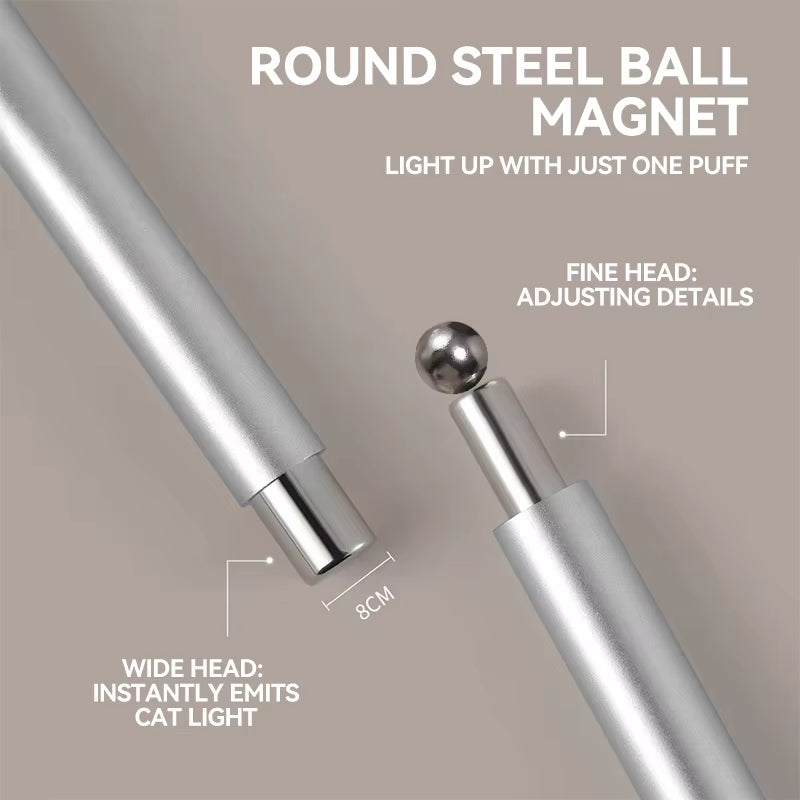 2-In-1 Magnetic Cat Eye Nail Art Tool for Stunning Magnet Gel Designs! 💅✨